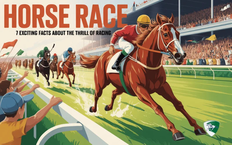 drawing horse race