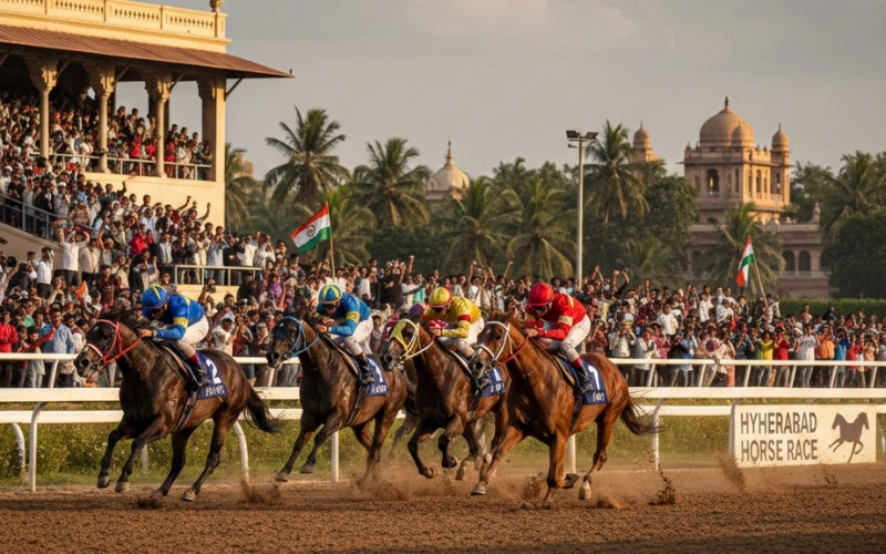 hyderabad horse race​ at Bet India Race featured image